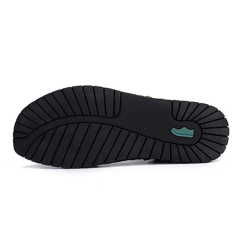 Mens Penny Loafers Comfort Beach Sandals Outdoor Sneaker Flip Flops
