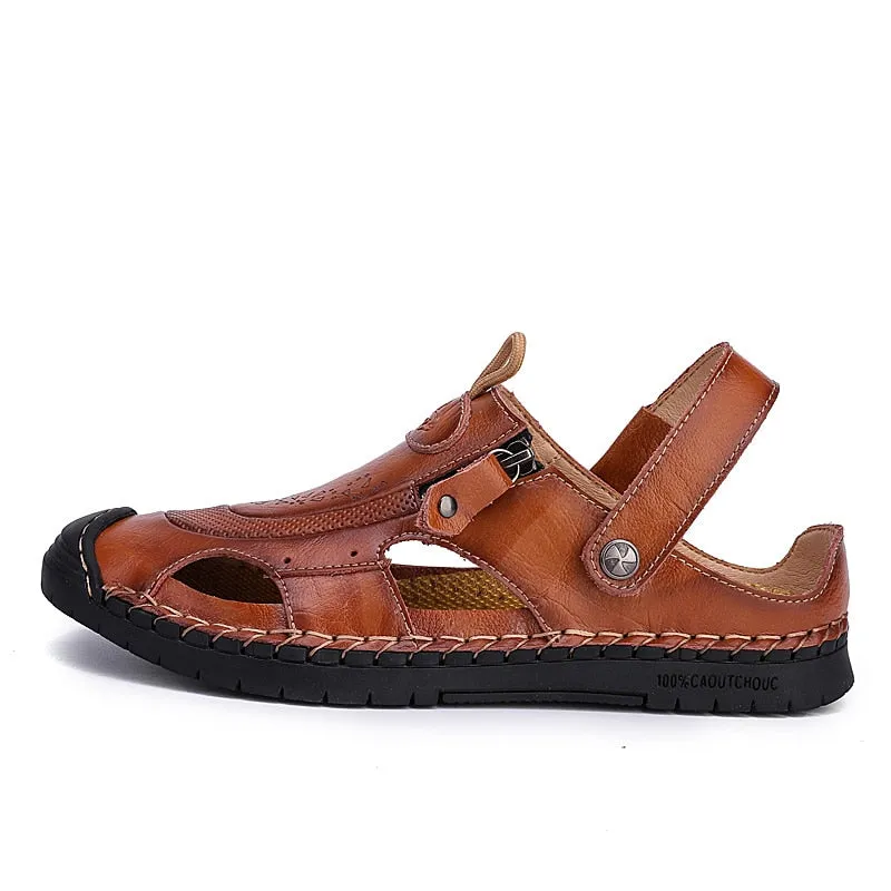 Mens Penny Loafers Comfort Beach Sandals Outdoor Sneaker Flip Flops