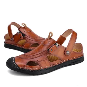 Mens Penny Loafers Comfort Beach Sandals Outdoor Sneaker Flip Flops