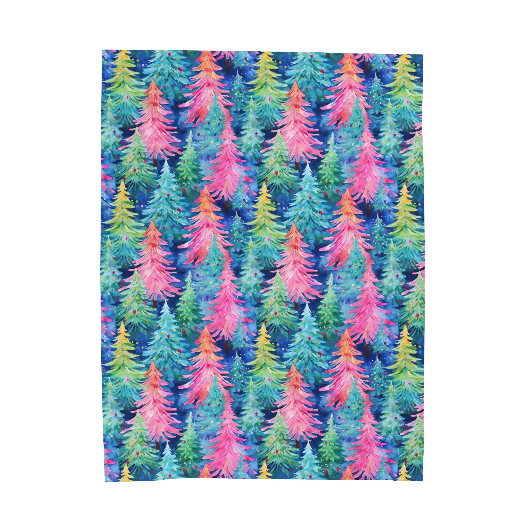 Merry & Bright Trees Blanket