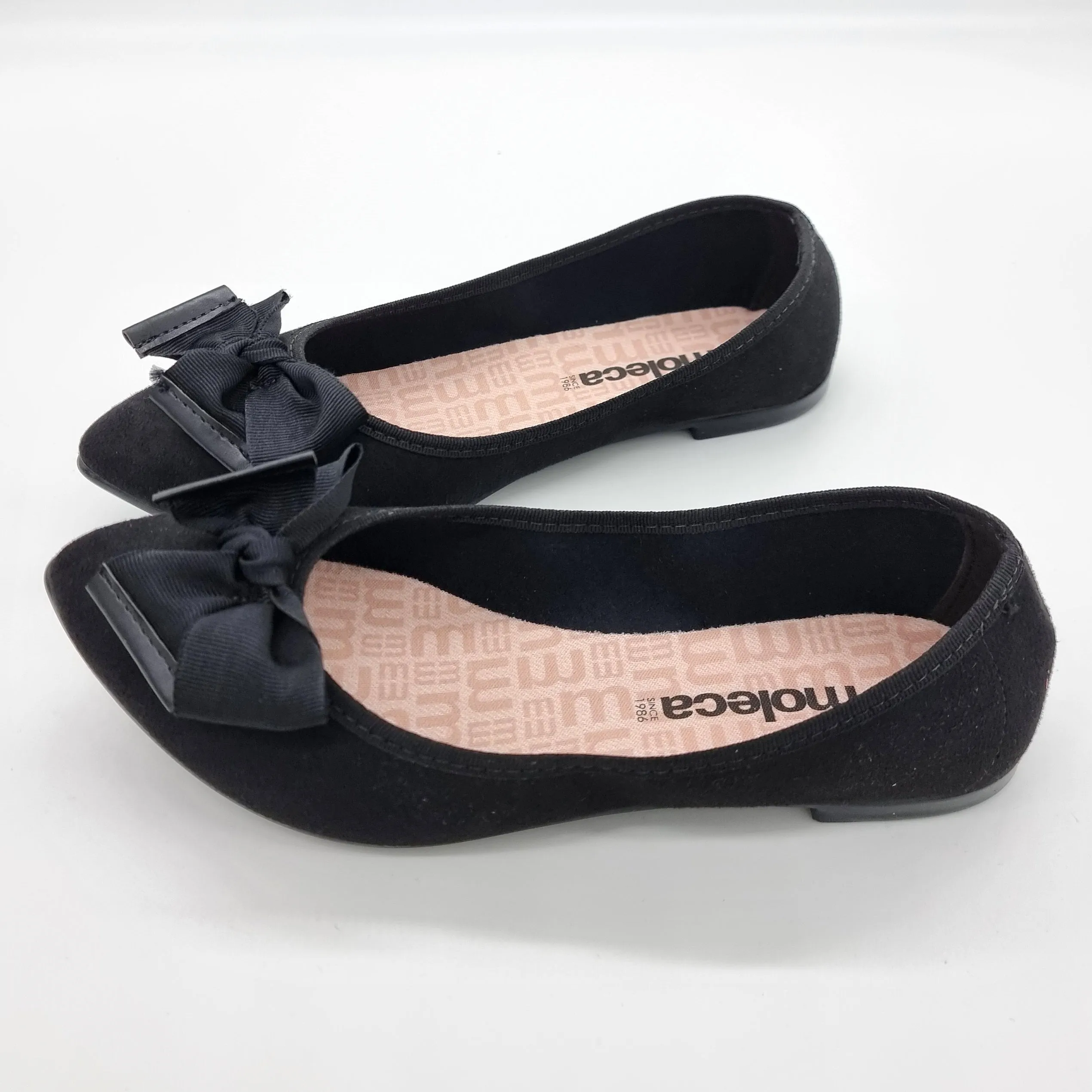 Moleca 5727-129 Pointy Toe in Black Suede