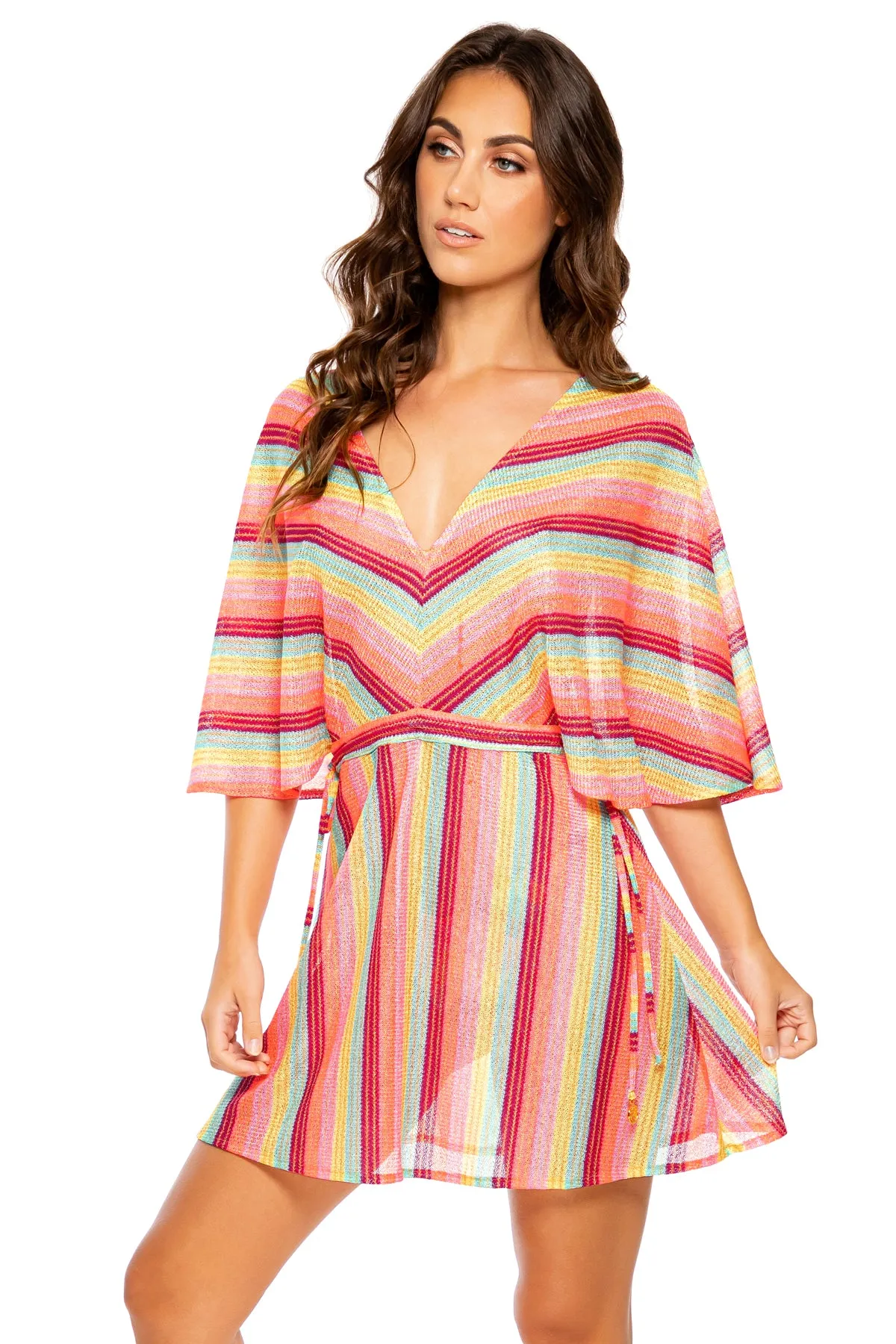 MUSE FEELS - Short Kimono • Multicolor
