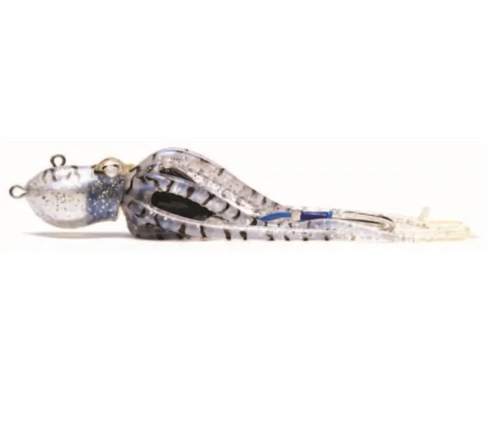 Mustad Ink Vader Kit with Tabs Light Self-Inking Octopus Soft Plastic Lure