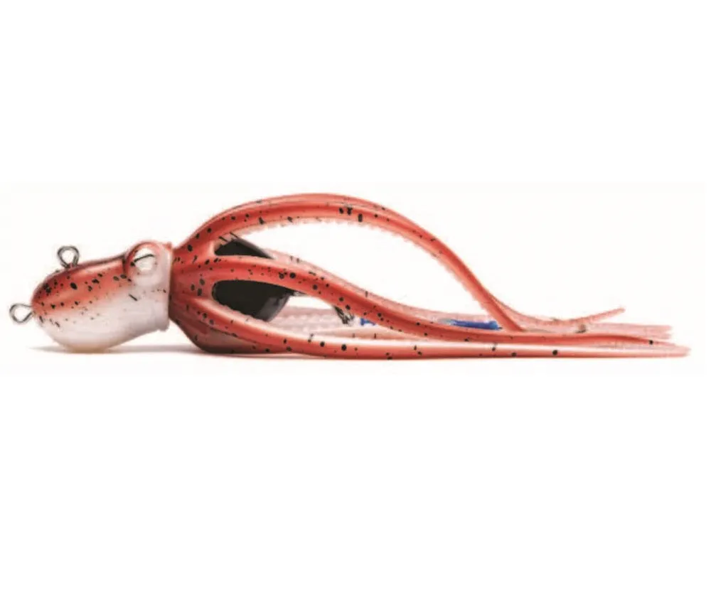 Mustad Ink Vader Kit with Tabs Light Self-Inking Octopus Soft Plastic Lure