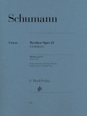 Myrthen, Op. 25 (High Voice)