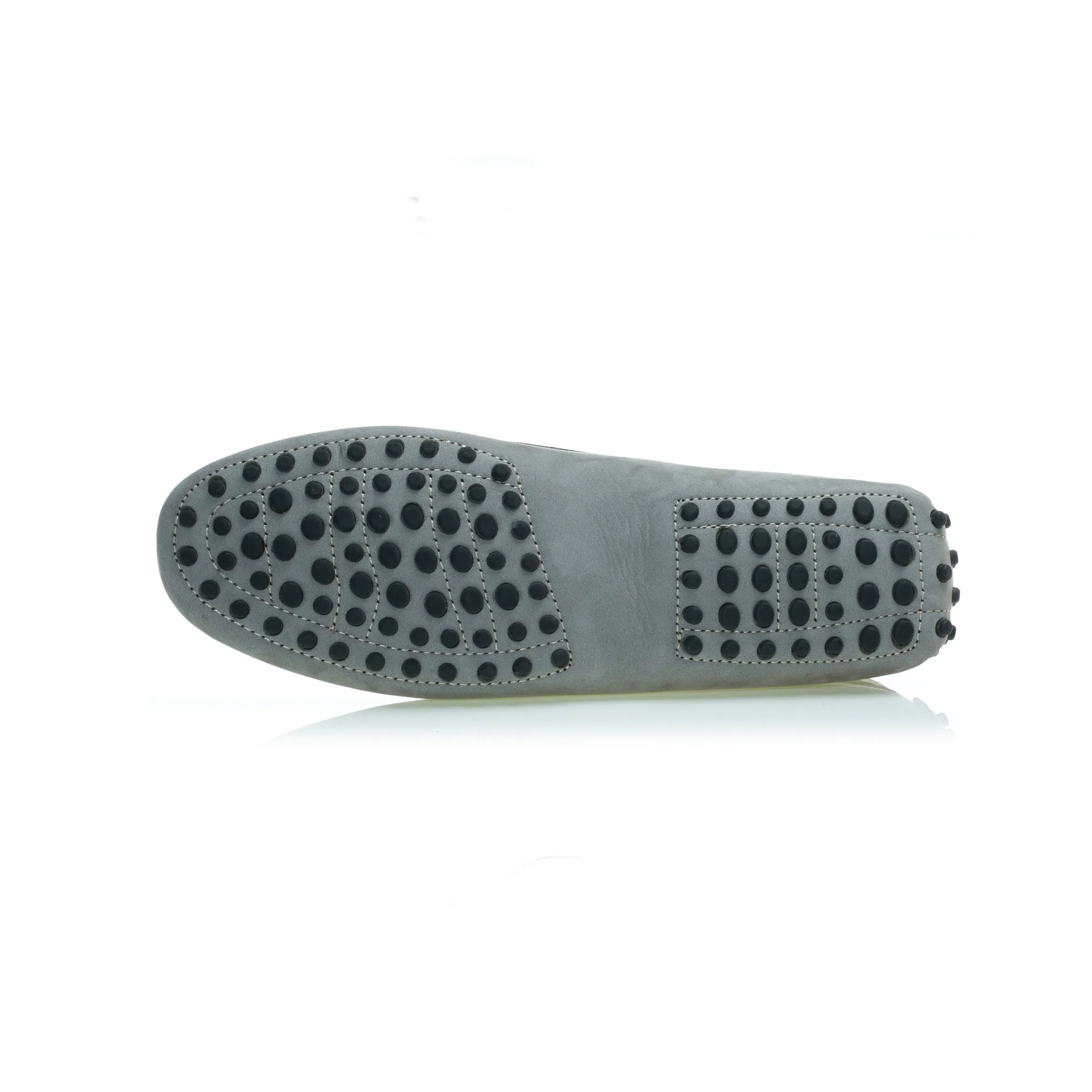 Nebbia Grey Nubuck Leather