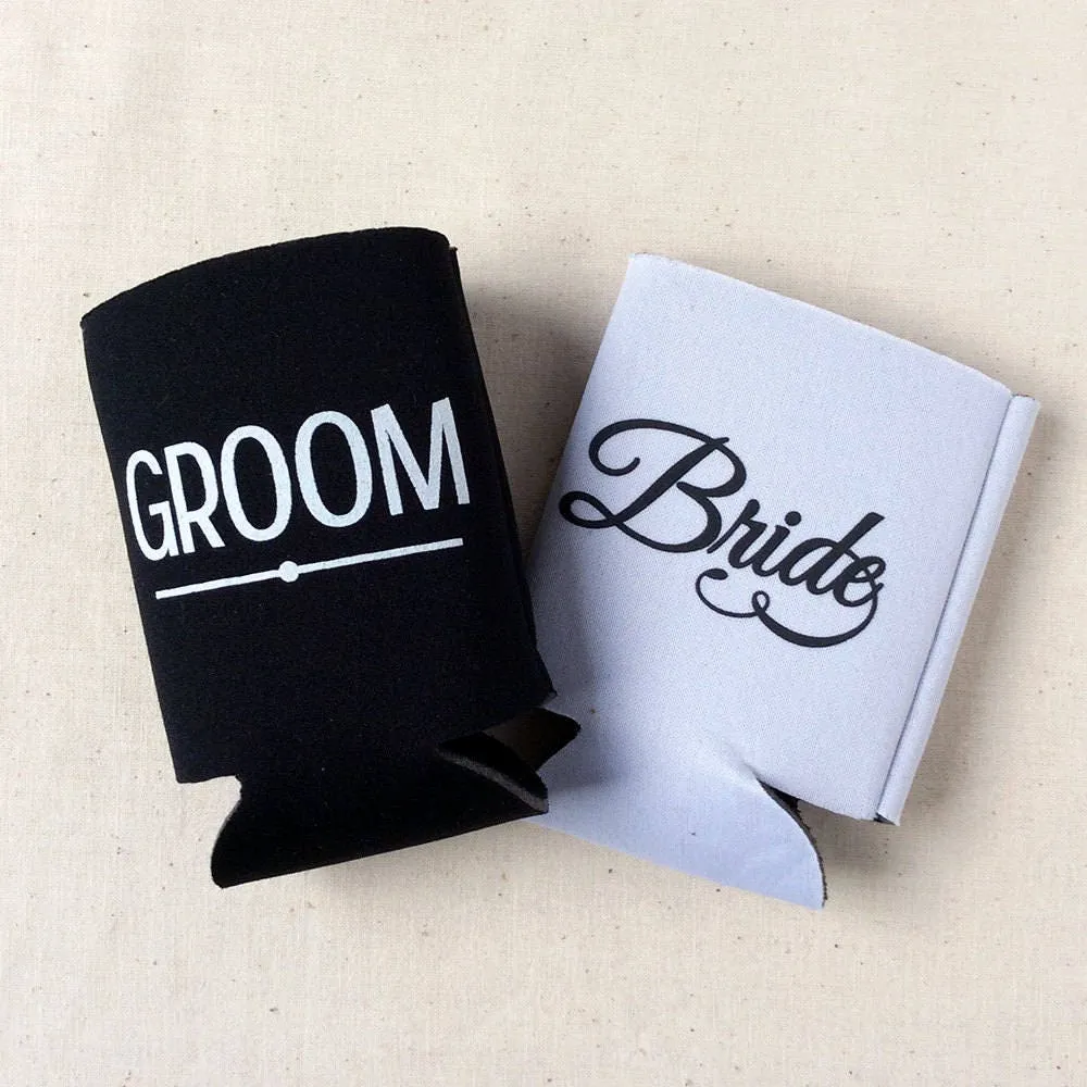 Neoprene Wedding Can Cooler #196N - Get Your Jingle On