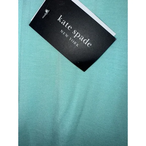NWT Kate Spade Bridal Wife Pajama Set Blue PJs Size Small