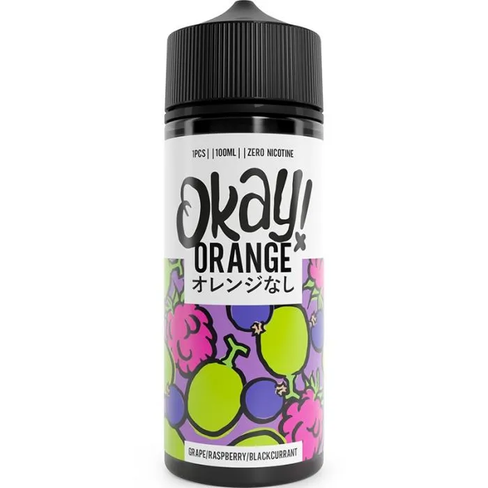 Okay Orange High VG E-Liquid 100ML 0MG