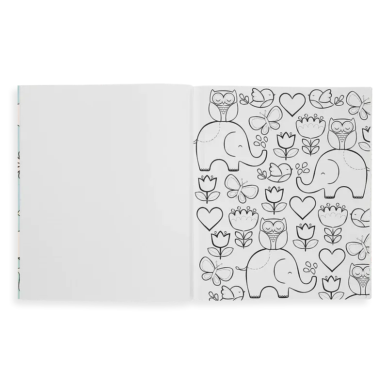 Ooly Color-In Book - Little Cozy Critters Coloring Book