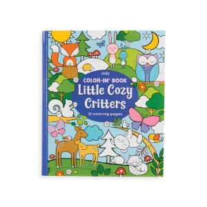 Ooly Color-In Book - Little Cozy Critters Coloring Book