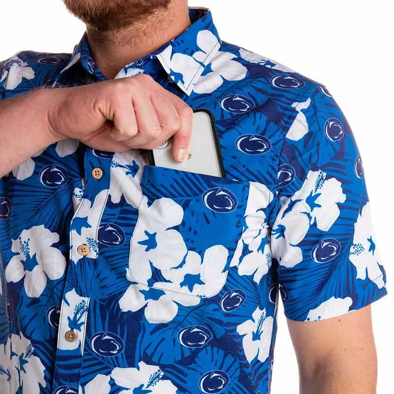 Penn State Woven Hawaiian Shirt