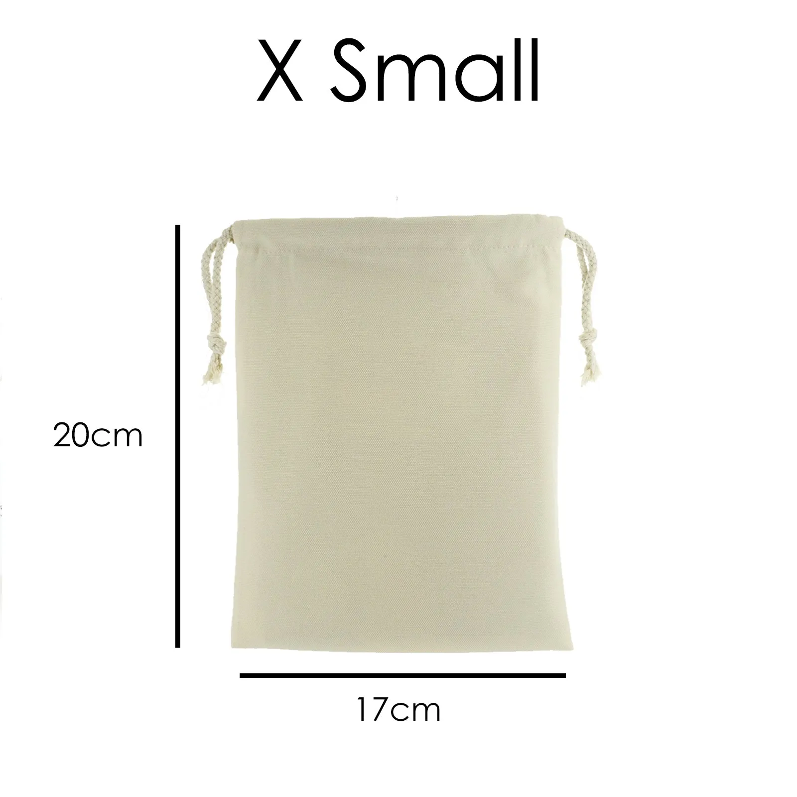 Personalised Canvas Sack with Stylish Text and Love Bird Letters Print