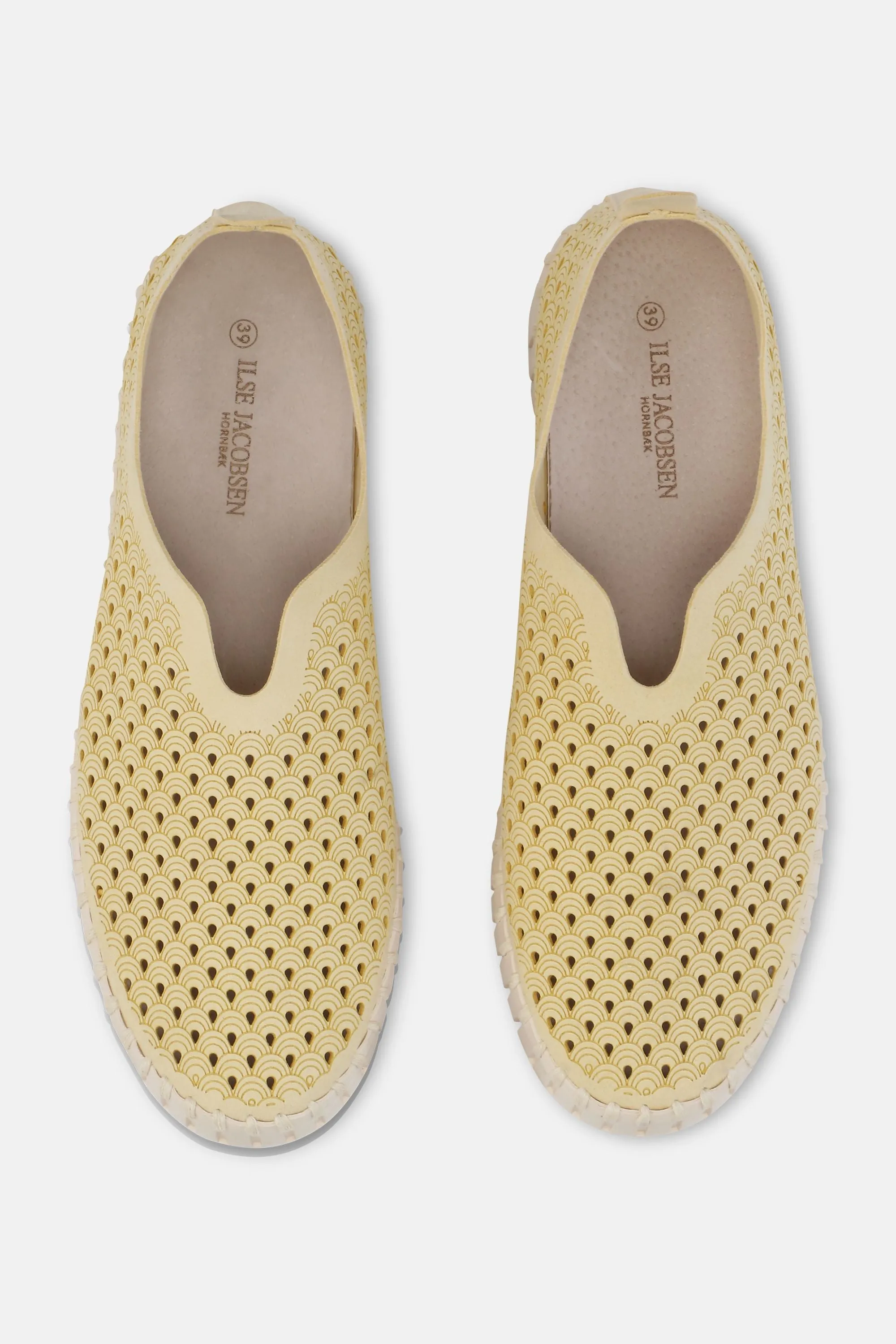 Platform Tulip Slipper - Double Cream