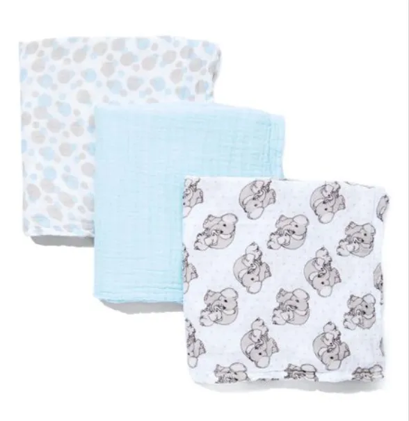 Precious Moments Muslin Cotton Swaddle Blankets