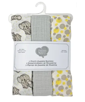 Precious Moments Muslin Cotton Swaddle Blankets