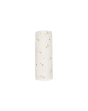 QUINCY MAE WOVEN SWADDLE || GEESE