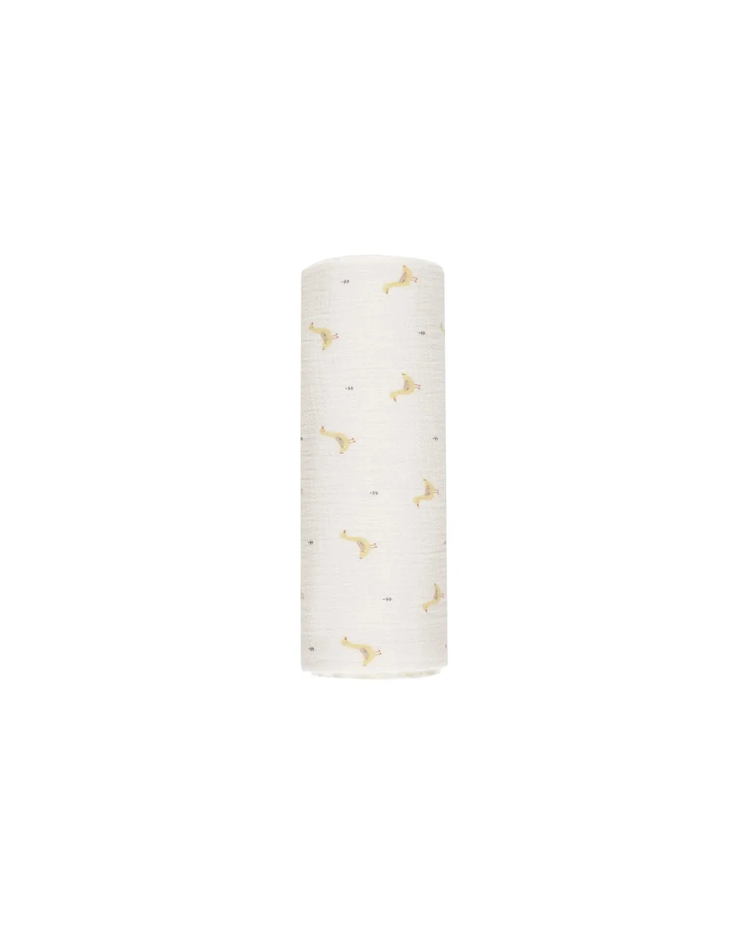 QUINCY MAE WOVEN SWADDLE || GEESE