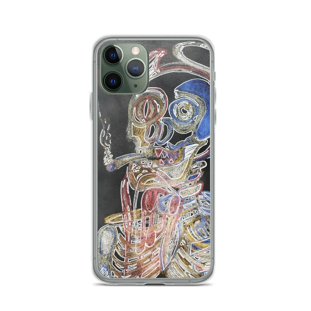 "Born Sinner" iPhone Case