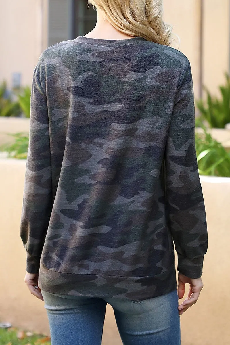 "Camo Love" Top