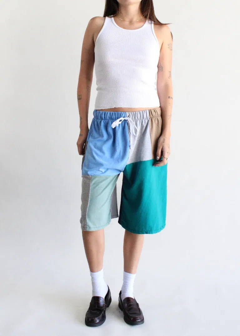 RCYCLD Graphic Tee Wide Leg Jort