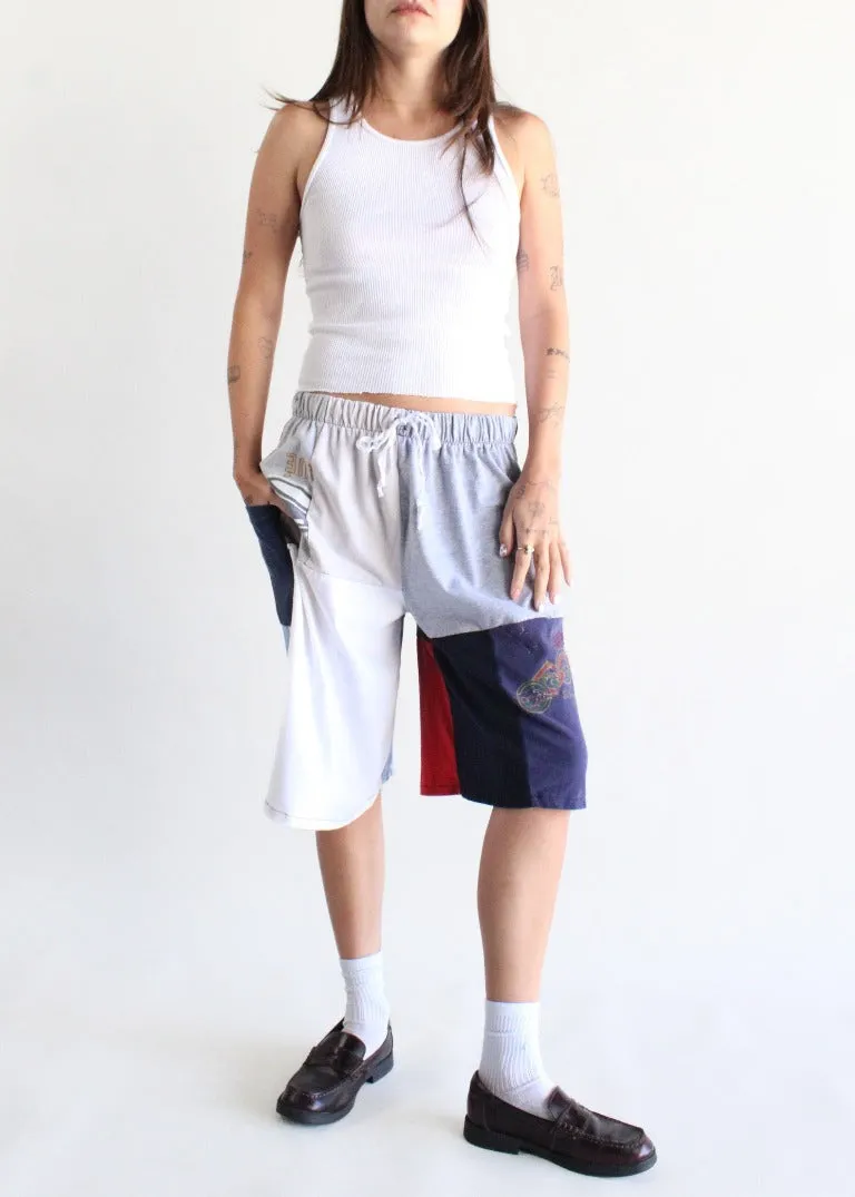 RCYCLD Graphic Tee Wide Leg Jort