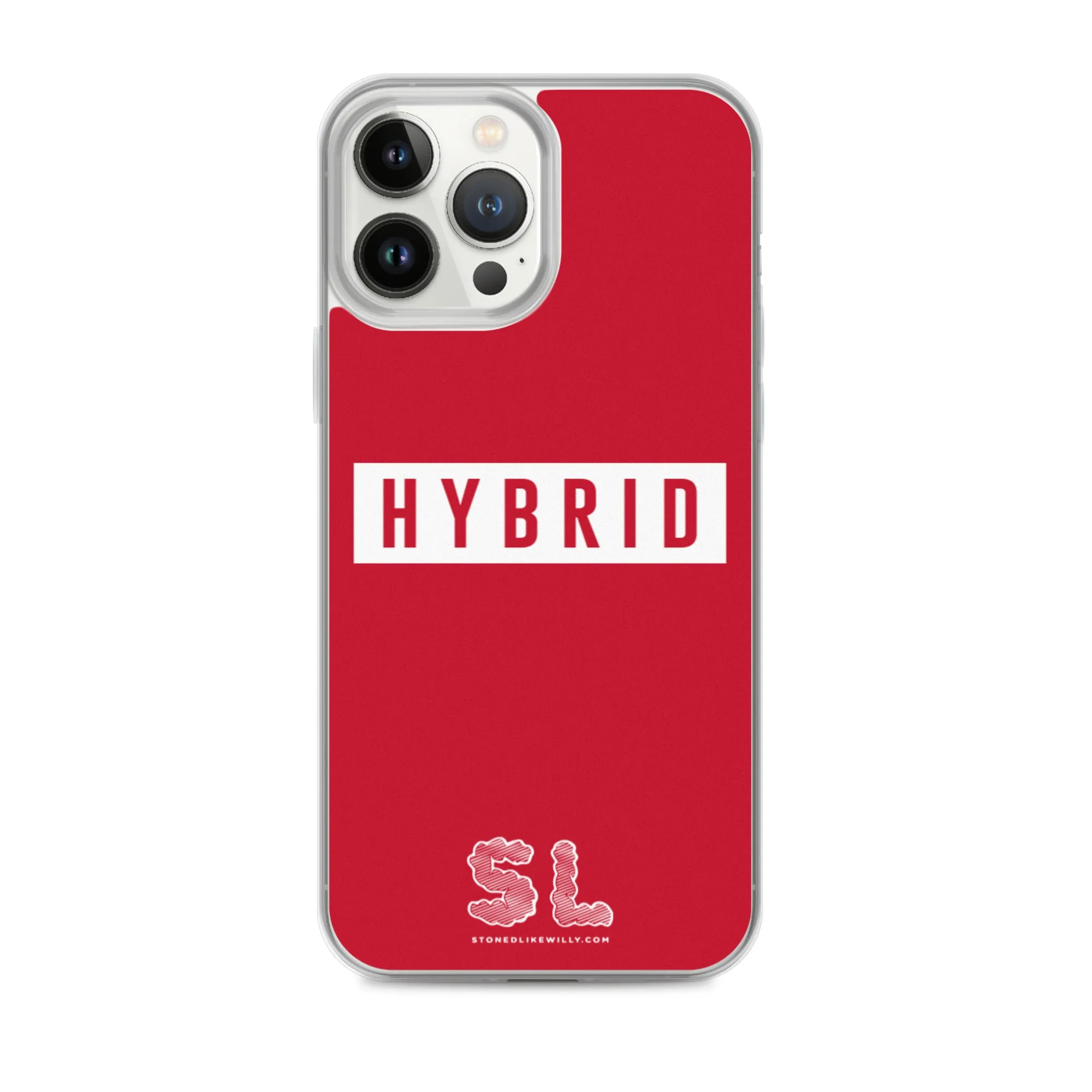 RED HYBRID iPhone Case