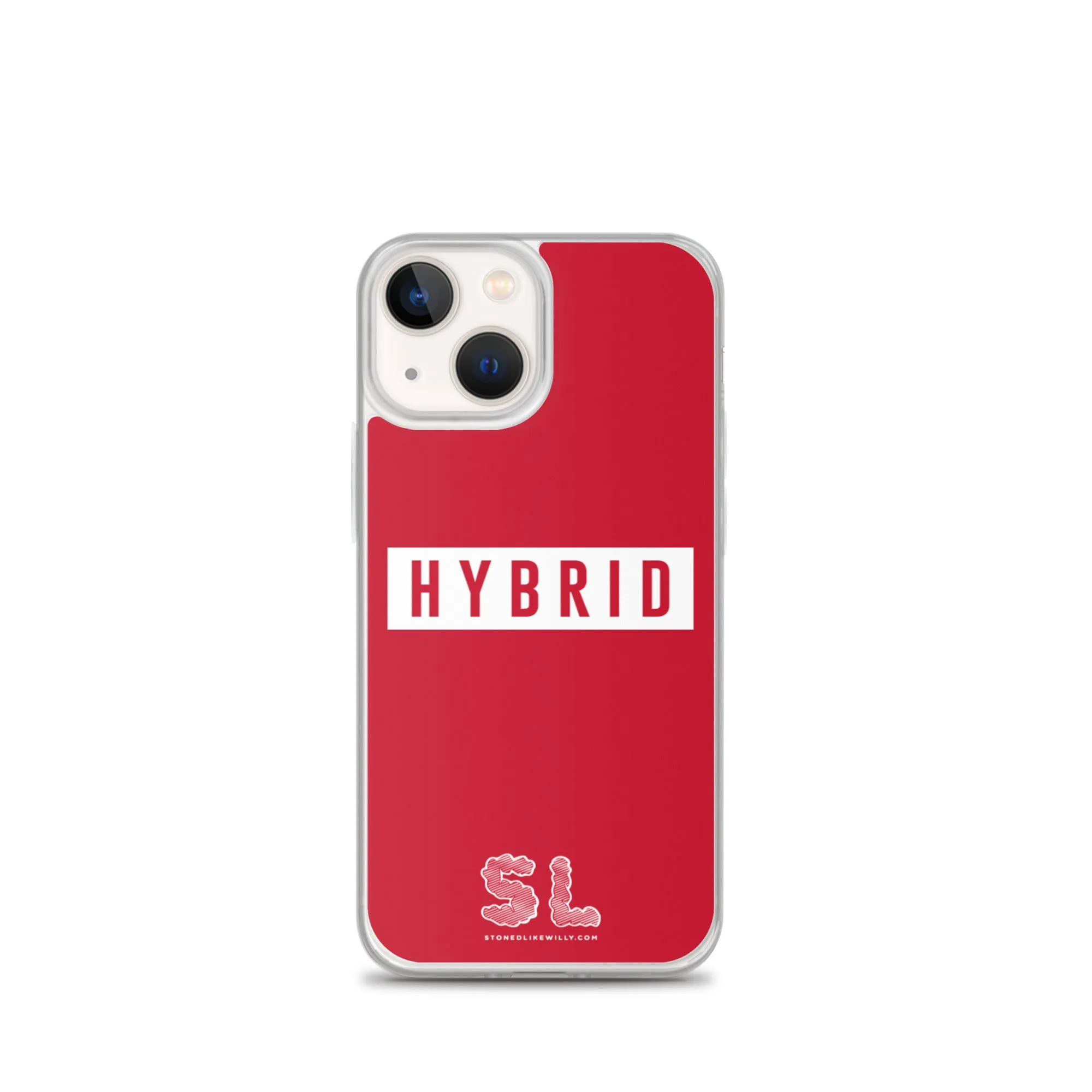 RED HYBRID iPhone Case
