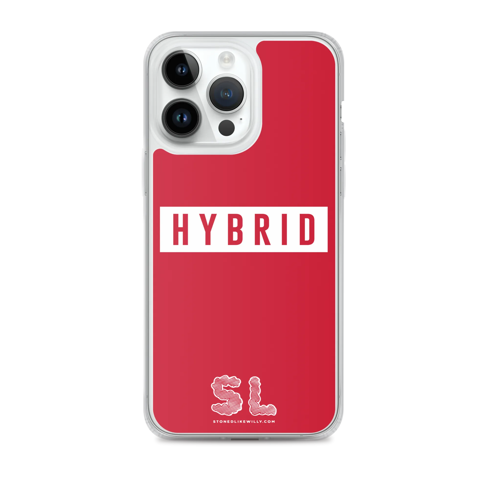 RED HYBRID iPhone Case