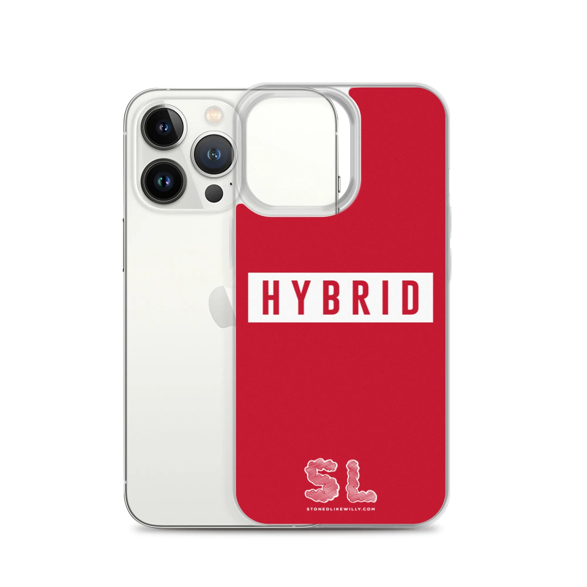 RED HYBRID iPhone Case
