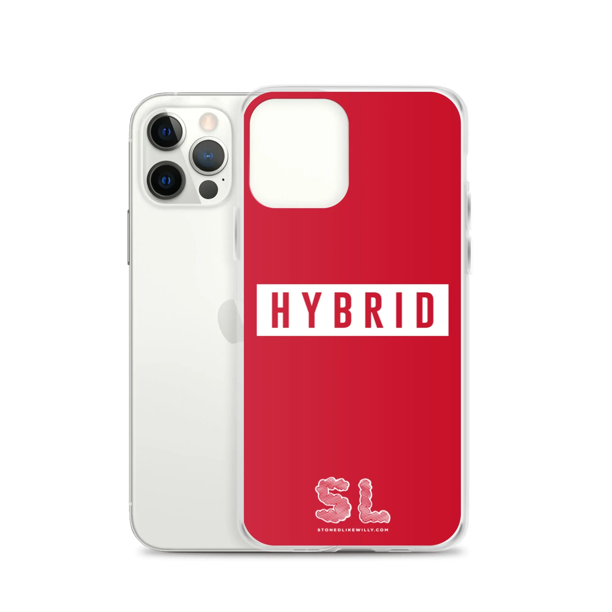 RED HYBRID iPhone Case