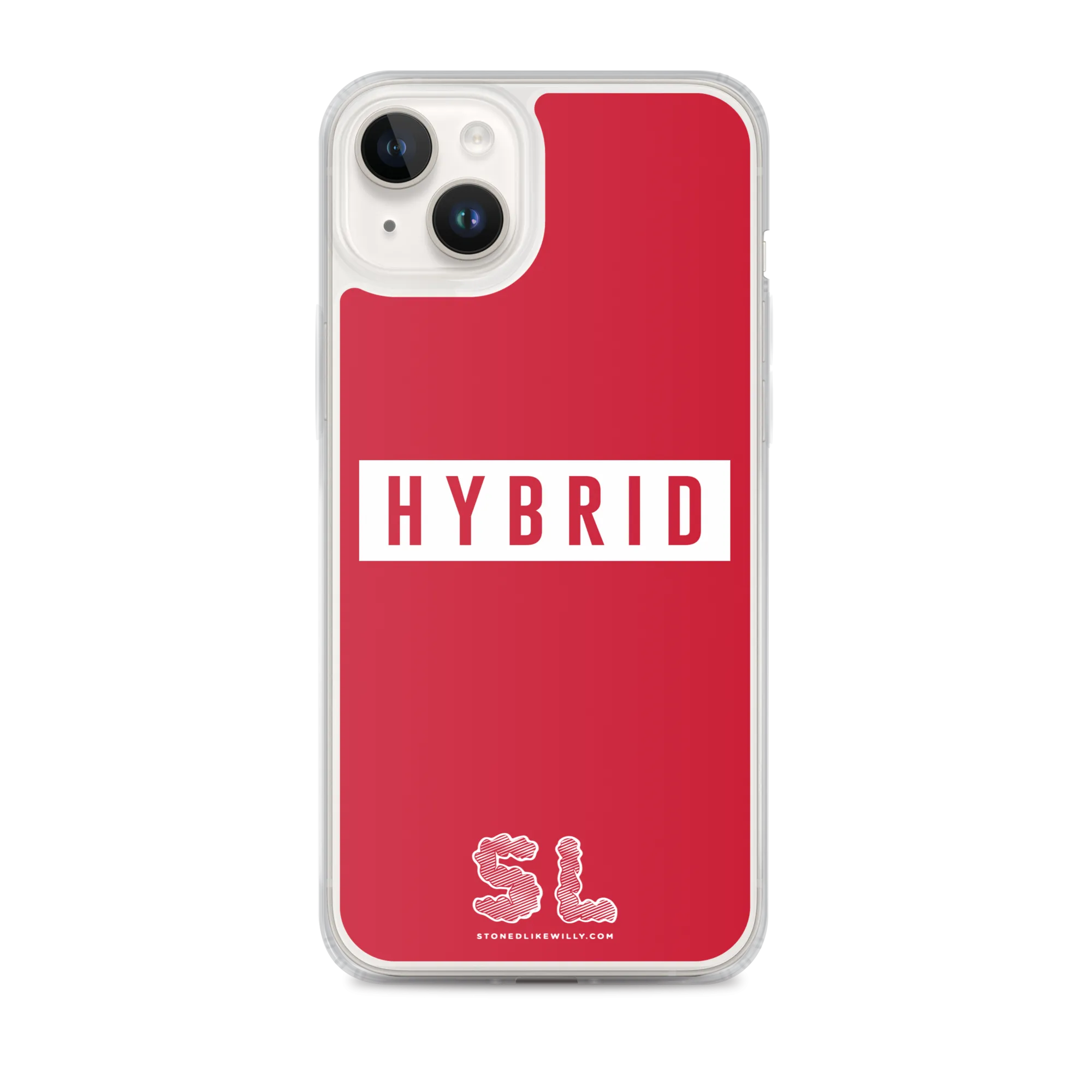 RED HYBRID iPhone Case