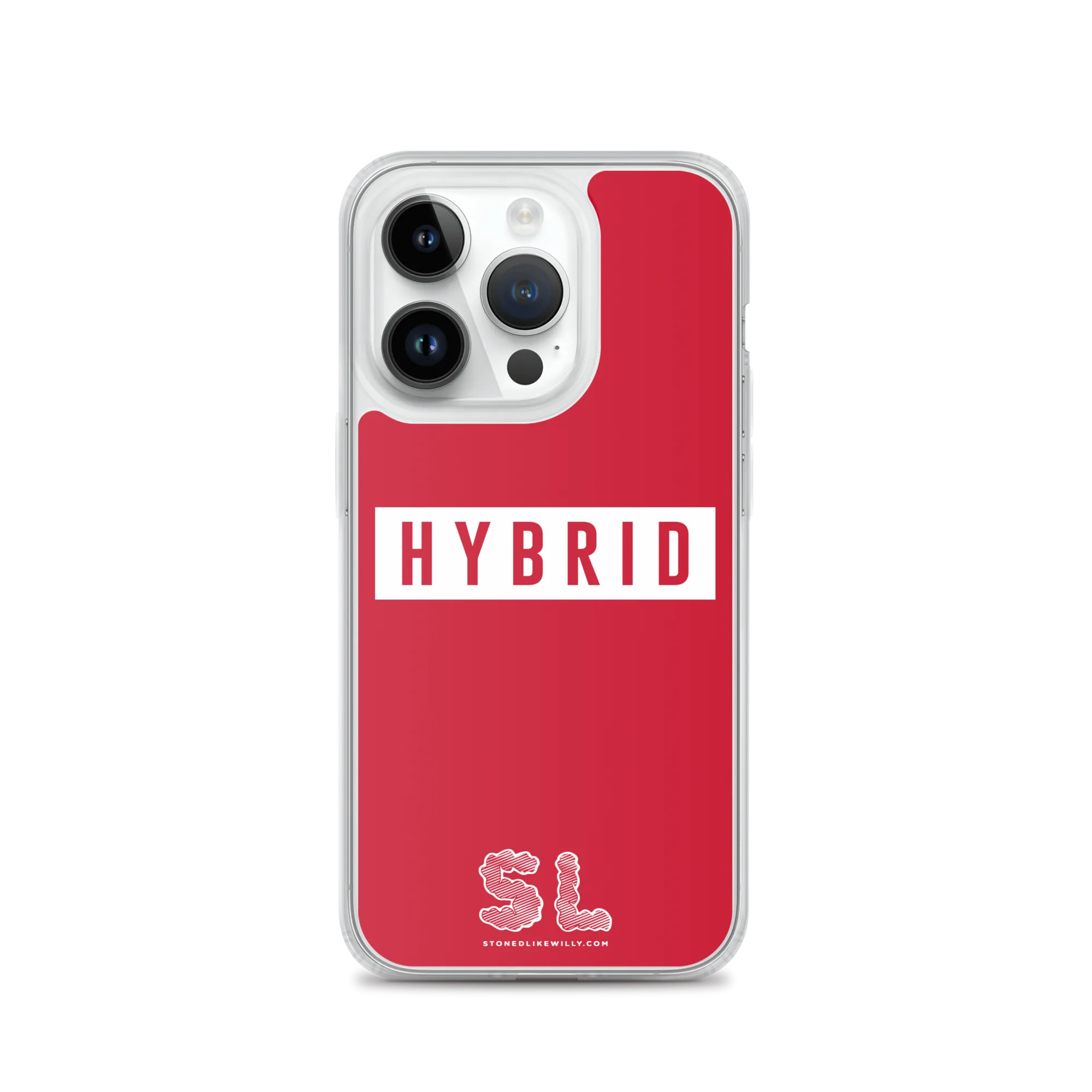 RED HYBRID iPhone Case