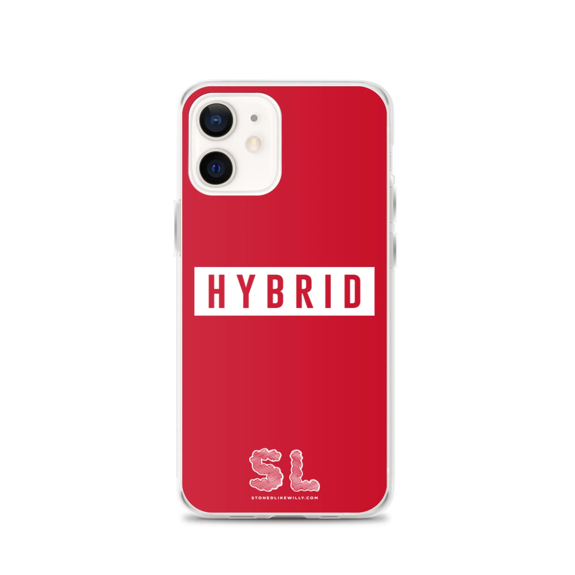 RED HYBRID iPhone Case