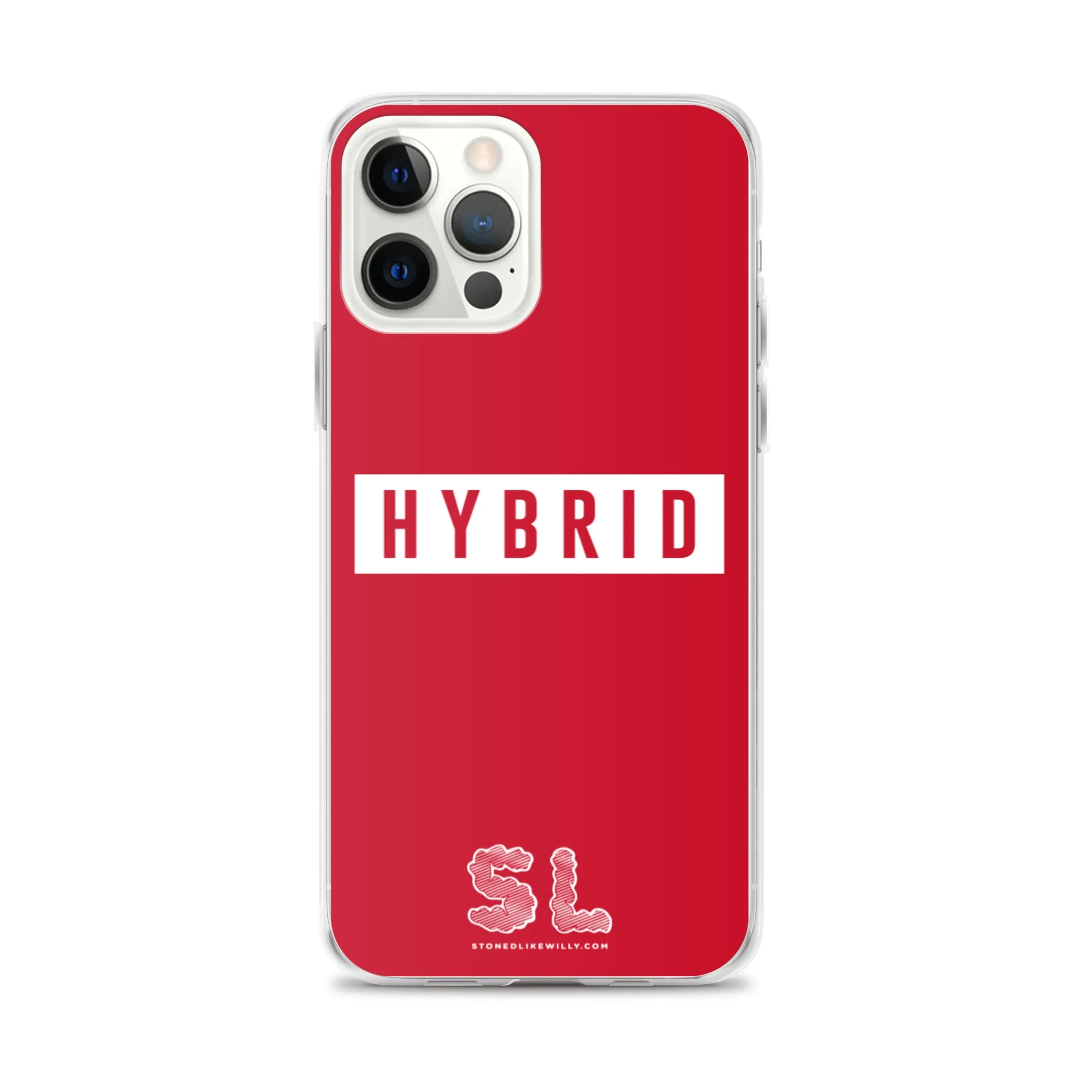 RED HYBRID iPhone Case