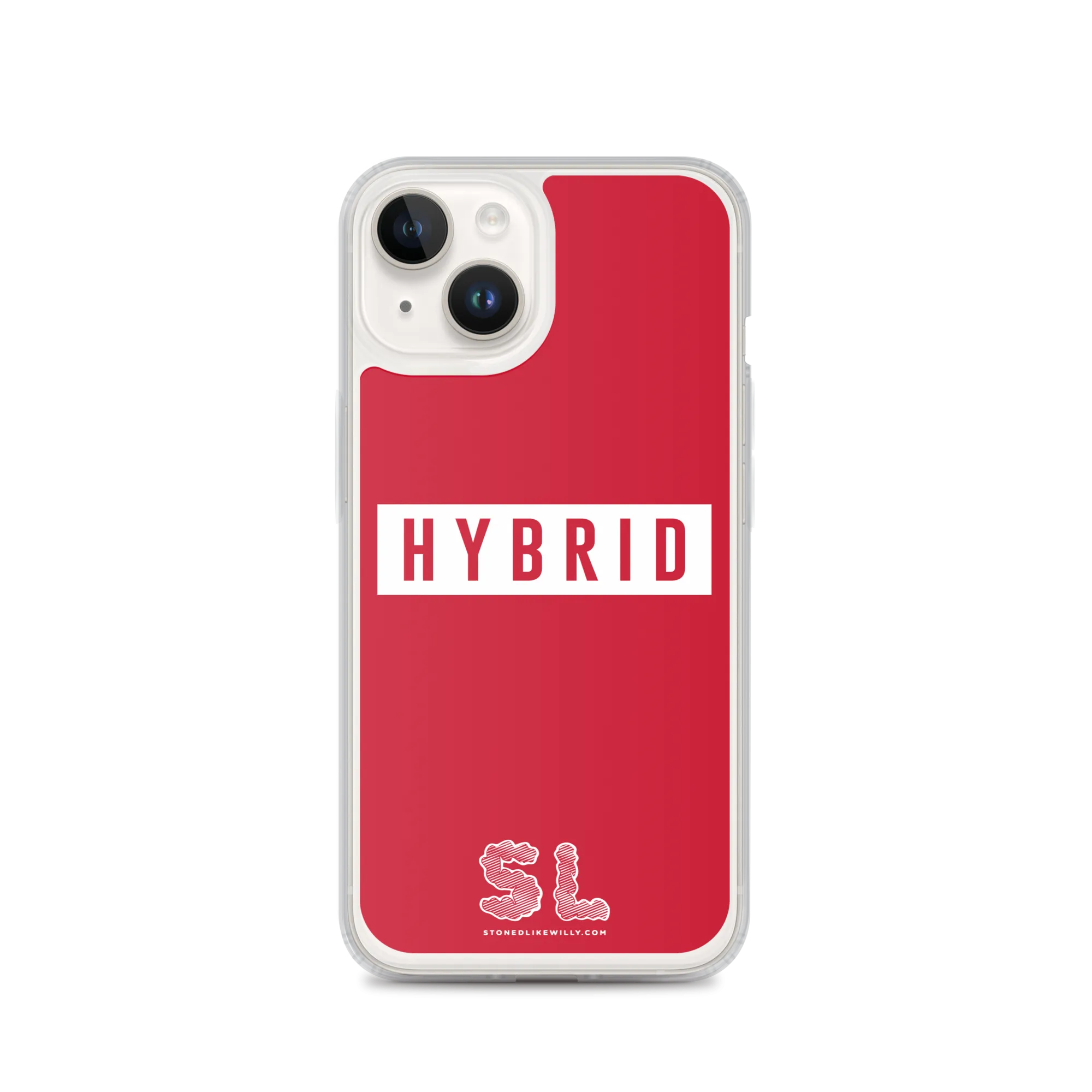 RED HYBRID iPhone Case