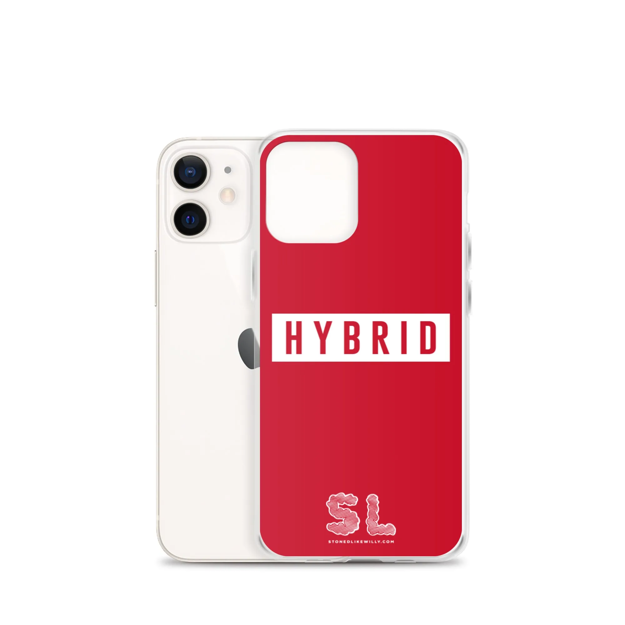 RED HYBRID iPhone Case