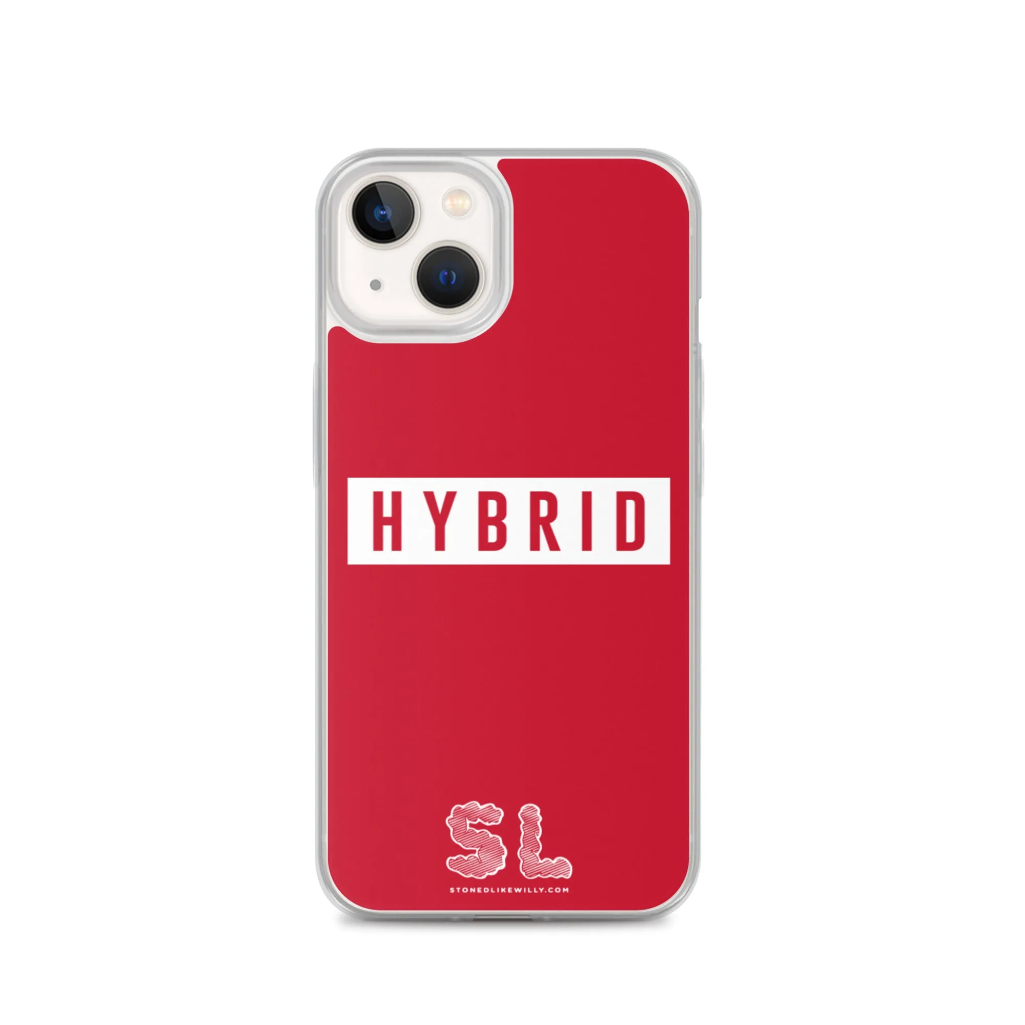 RED HYBRID iPhone Case