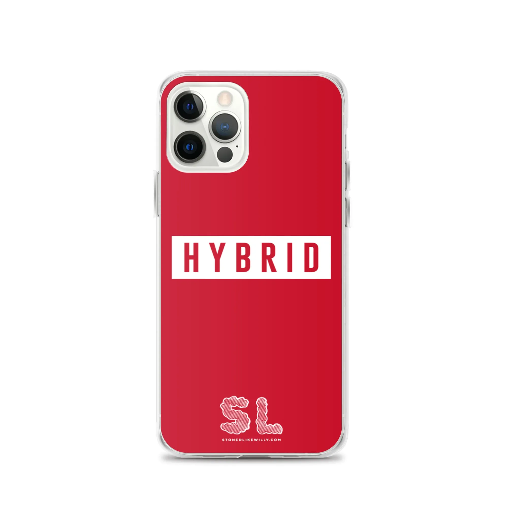 RED HYBRID iPhone Case