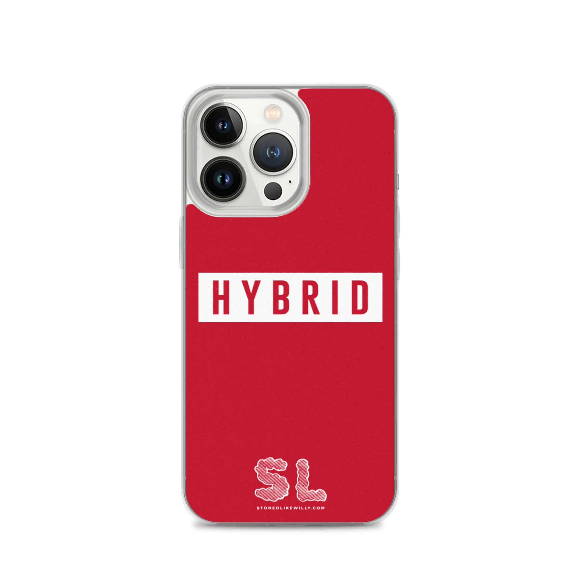 RED HYBRID iPhone Case