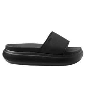 Reef Women's Cushion Bondi Bay Platform Slide Sandal Black / Black