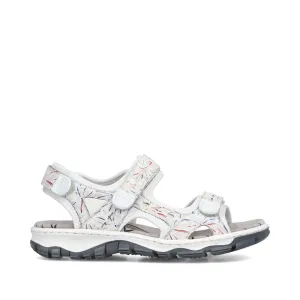 Rieker Casual Velcro Sandal Ice Multi