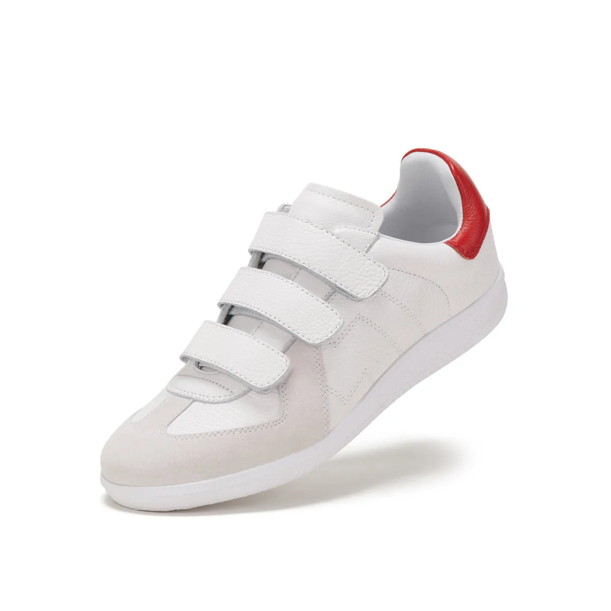 Rollie Pace Velcro Strap - White/Red