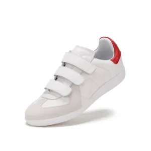 Rollie Pace Velcro Strap - White/Red