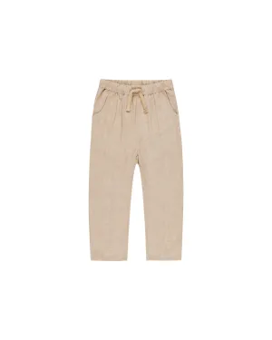 RYLEE   CRU- Cocoa Ethan Trouser