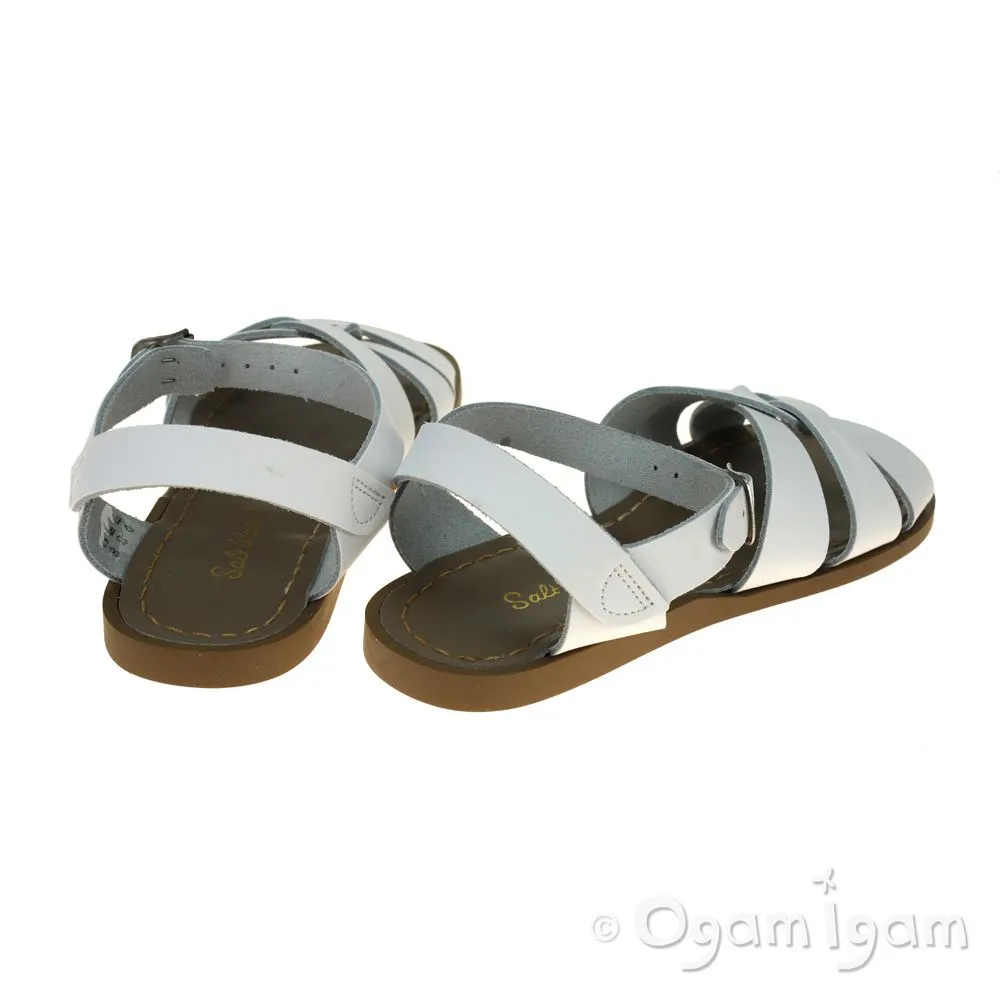 Salt-Water Original Womens White Sandal