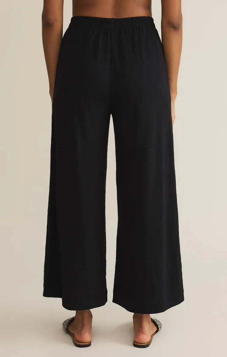 Scout Textured Slub Pant-Black