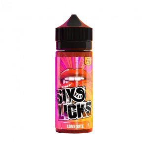 Six Licks Love Bite 100ML 0MG