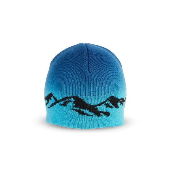 Ski Boot Blue Knit Hat