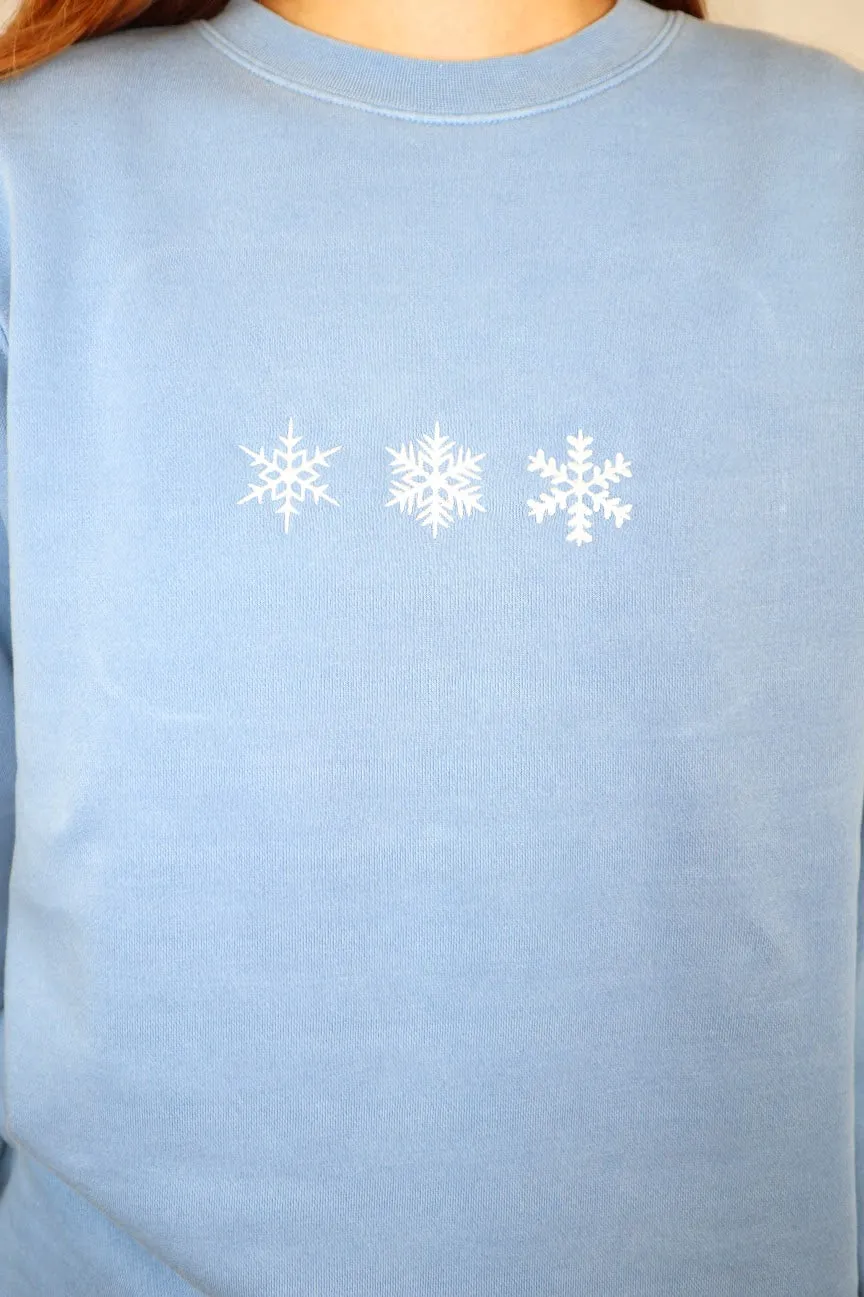 Snowflake Crewneck